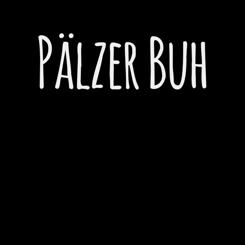 Pälzer Buh Logo pour hommes - Le dialecte palatinat Dubbeglas
