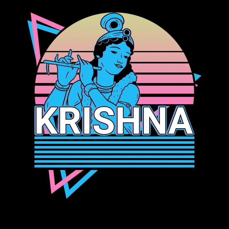 Krishna Dieu hindou Ancienne mythologie hindoue Geschen