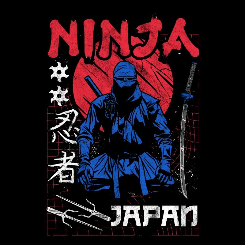Ninja Geschenk Karate Ninjutsu Judo Samurai Japan