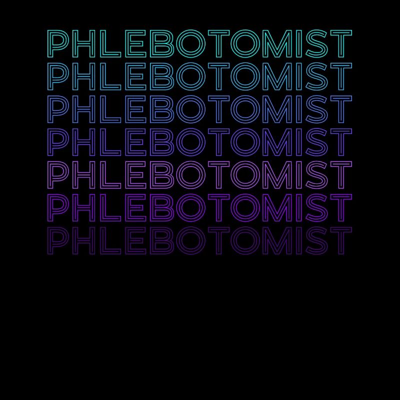 Phlebotomist Pharmazietechniker Retro