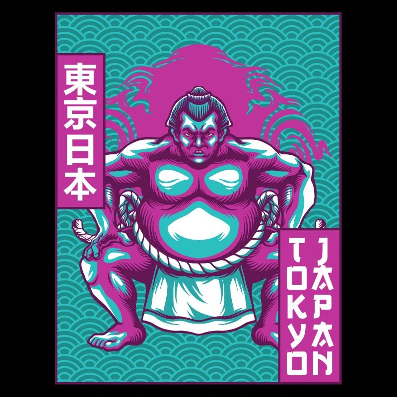 Sumo-Ringer Sumo-Ringen Tokio Japan Geschenk