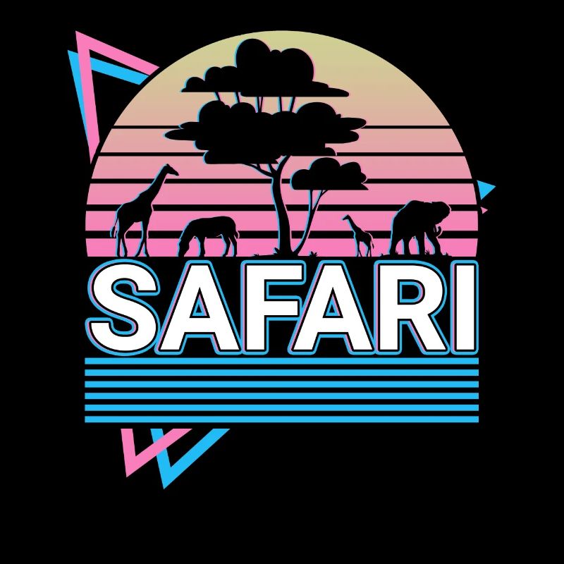 Safari Retro Geschenk