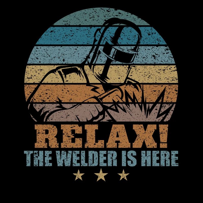 Funny Welder Welding Welding Retro Gesch
