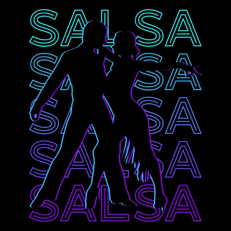 Salsa tanzen Salsa tanzen Salsa Tänzer Retro
