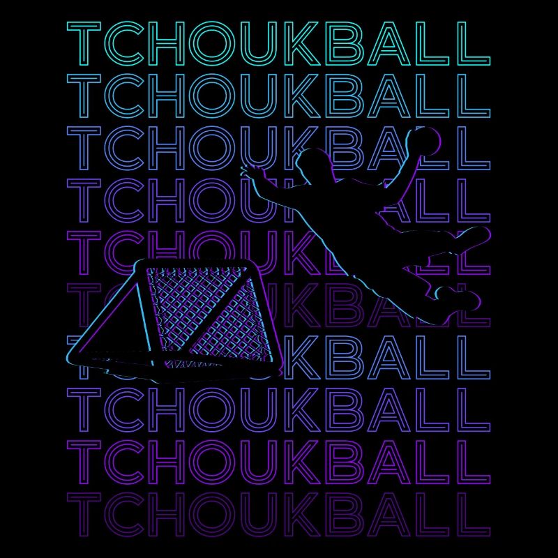 Joueur de Tchoukball Rétro