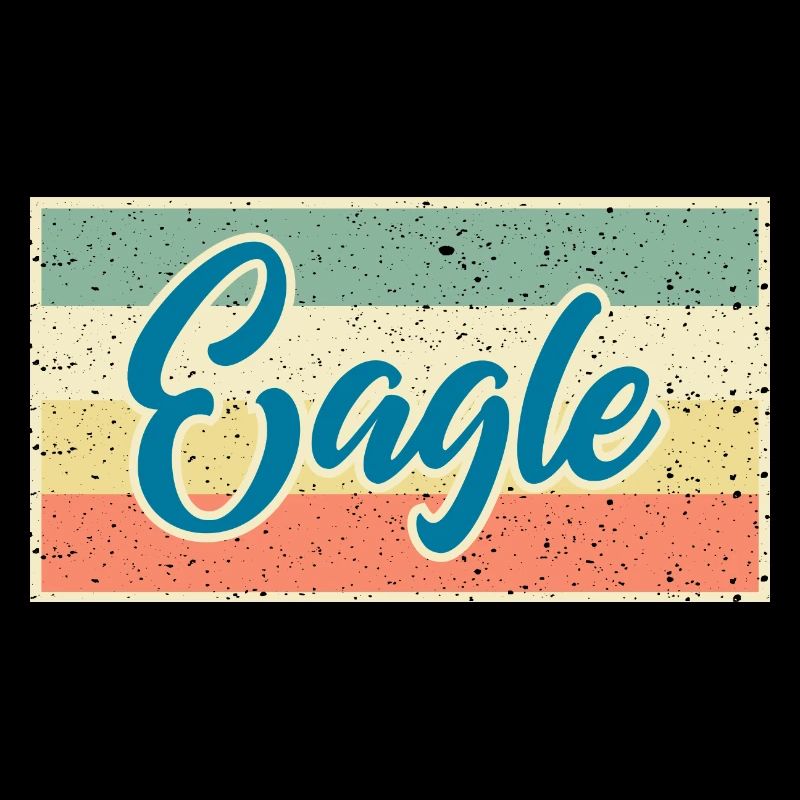 Chemise Eagle au look rétro – Libre comme le vent