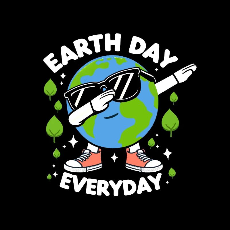 Dabbing Earth Day Everyday