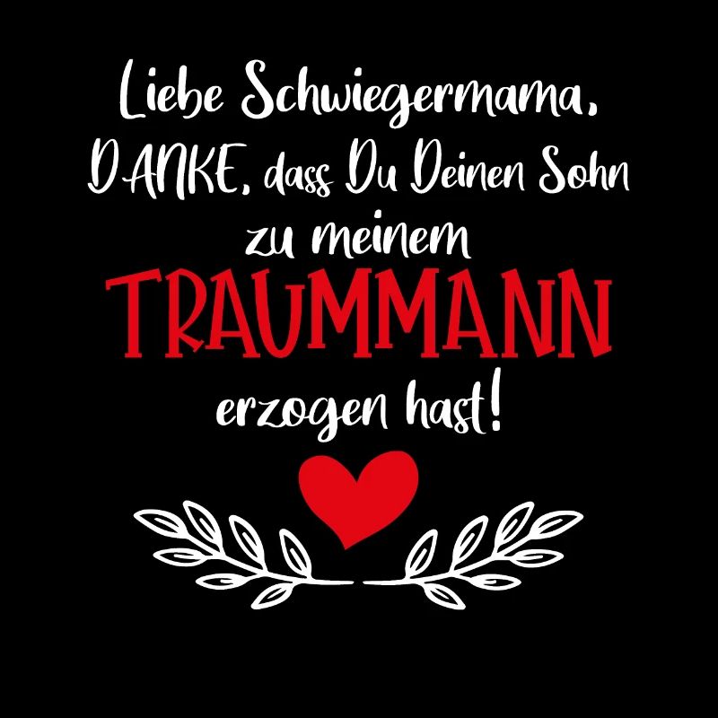 Schwiegermutter Spruch Schwiegermama Geschenk |