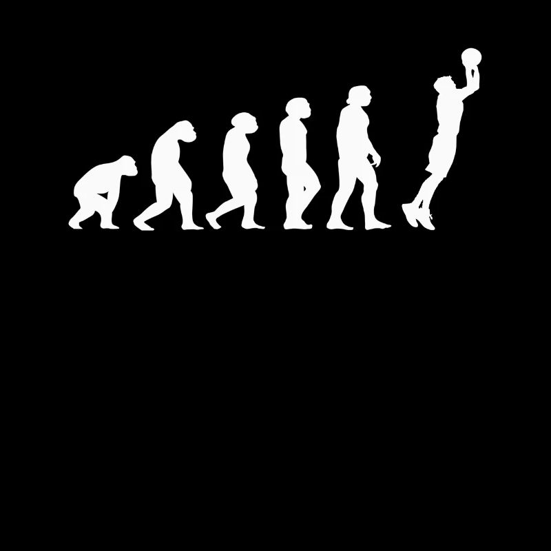 Basketball Evolution Basketteur panier de basket-ball