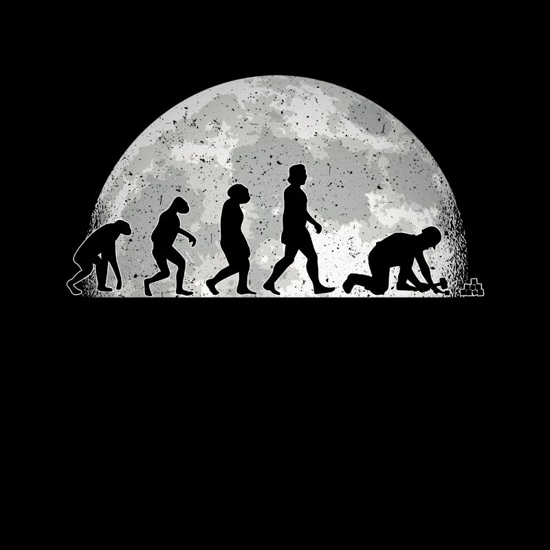 Pavage Evolution Lune Pierre Cadeau