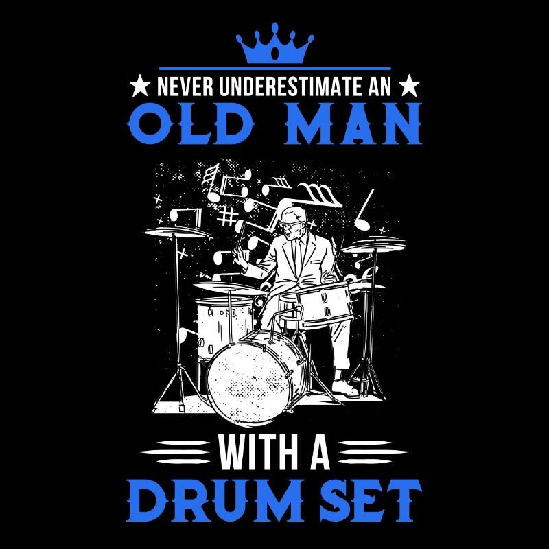 Batterie Old Man Batteur Batteur