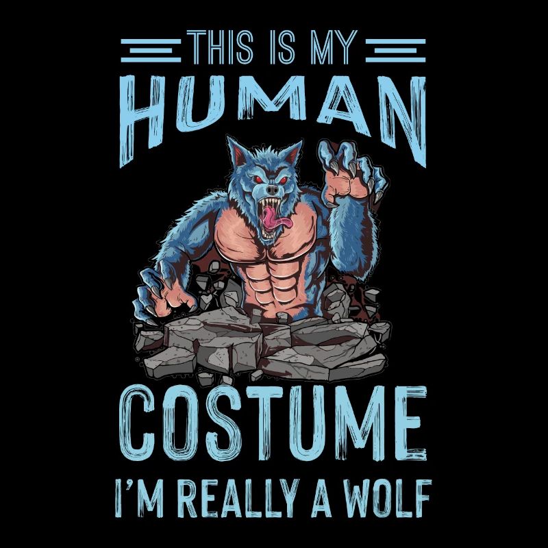 Wolf Kostüm Werwolf Wildhund Wölfe