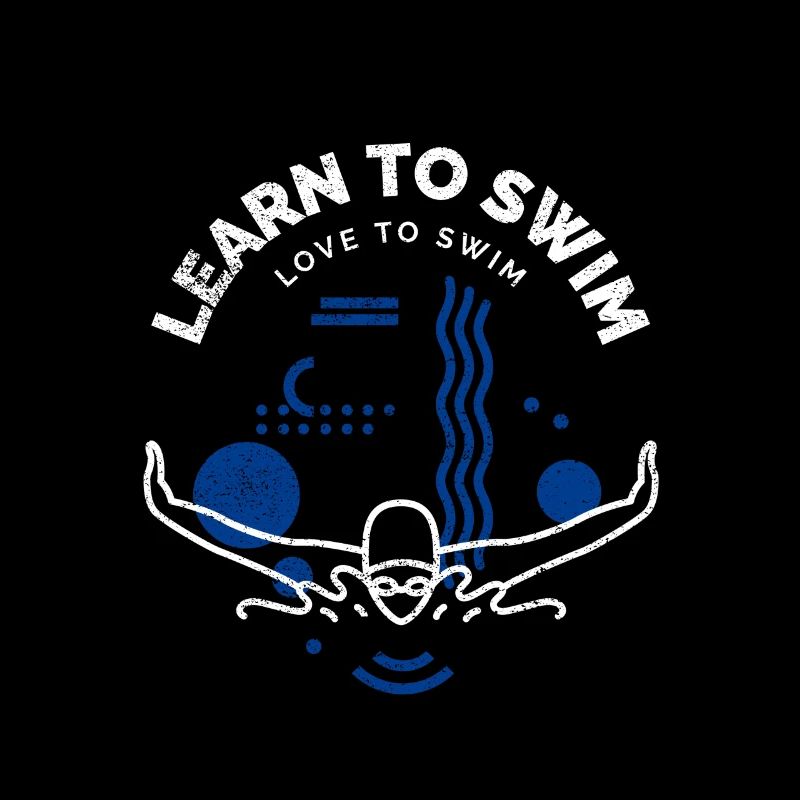 Instructeur de natation apprendre à nager et aimer nager
