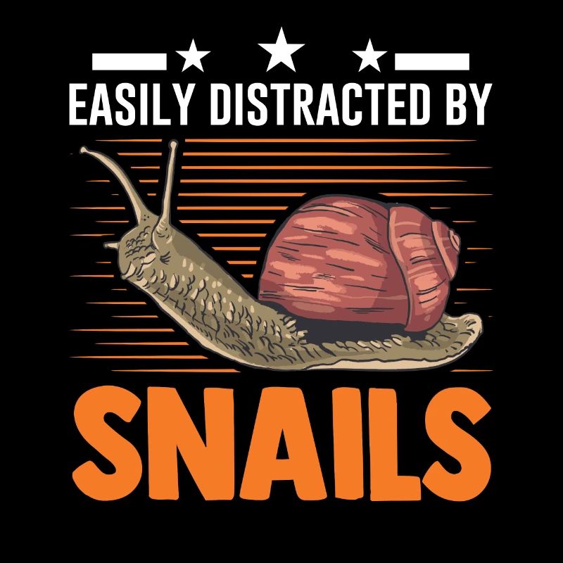 Easily distracted by Snails Schnecke