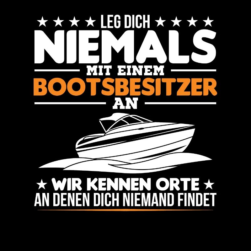 Bootsbesitzer Meer Boot Geschenk