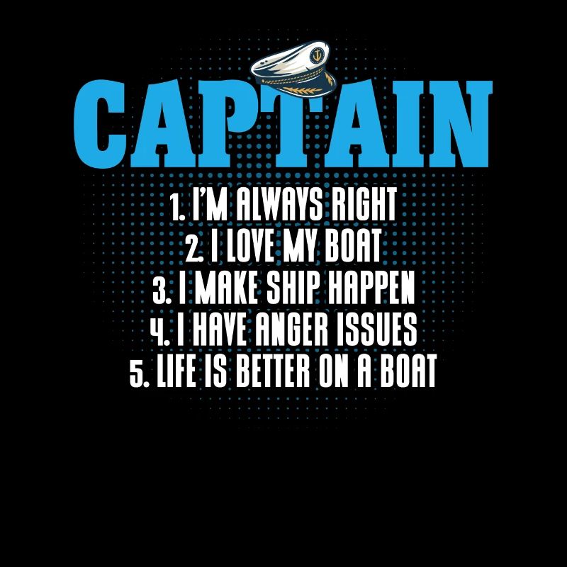 Amateurs de bateau Capitaine de bateau Capitaine Capitaines