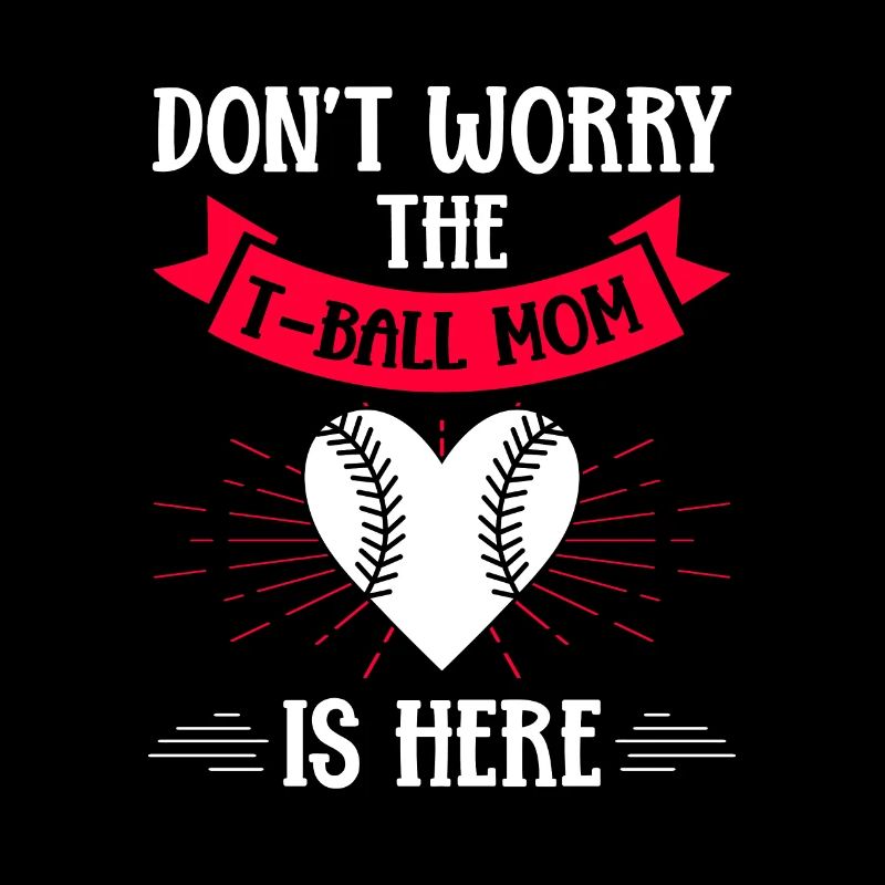 Teeball Tee Ball Tball Maman