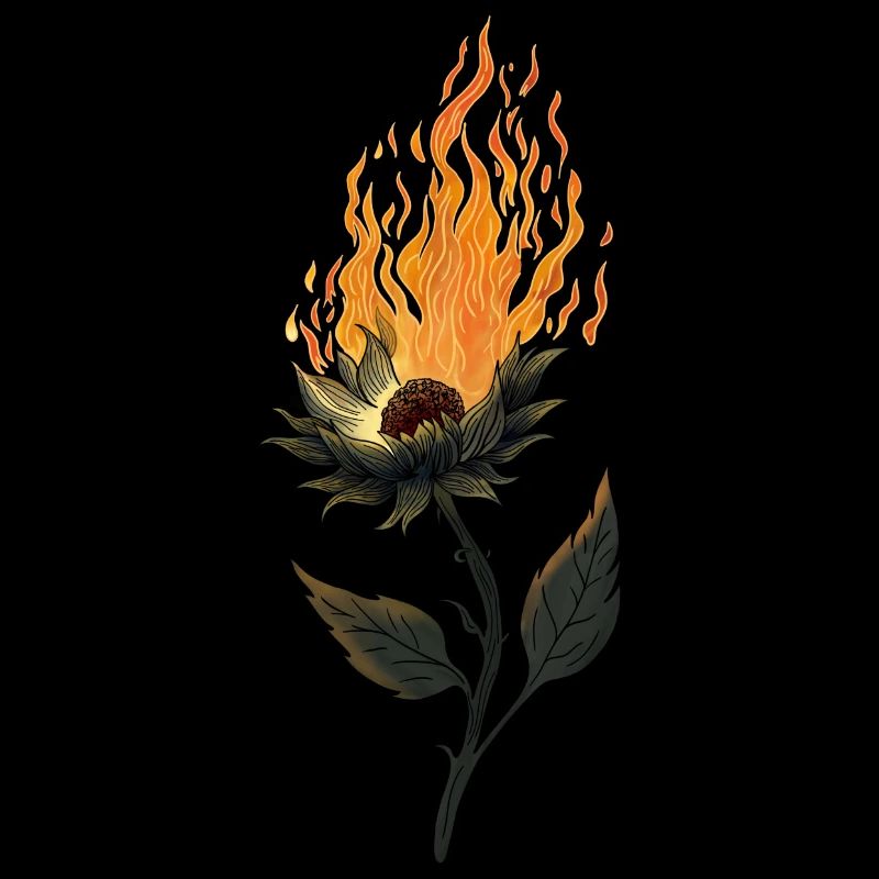 Fleur brûlante