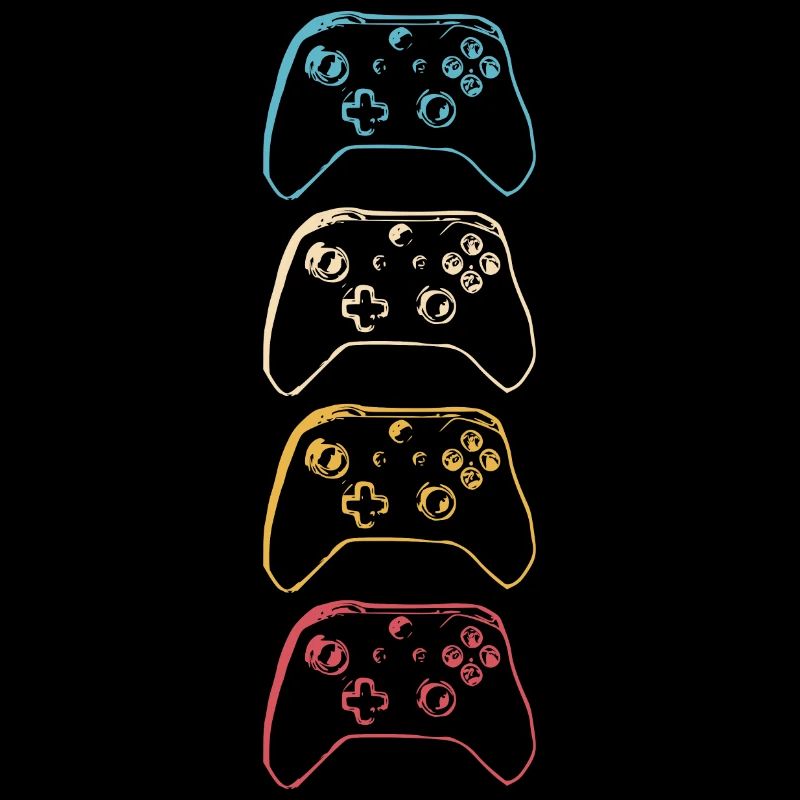 Gamer Controller Gaming retro Videospiele Game 3