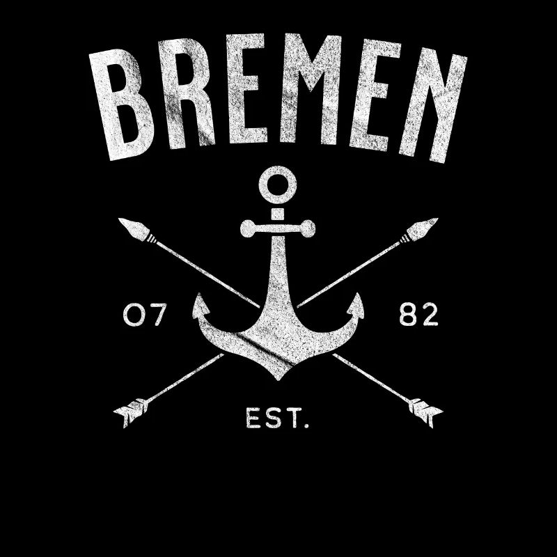 Bremen Logo Souvenir Anker Bremer Geschenk