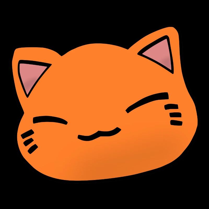 Nemuri Neko, Sleeping cat, orange