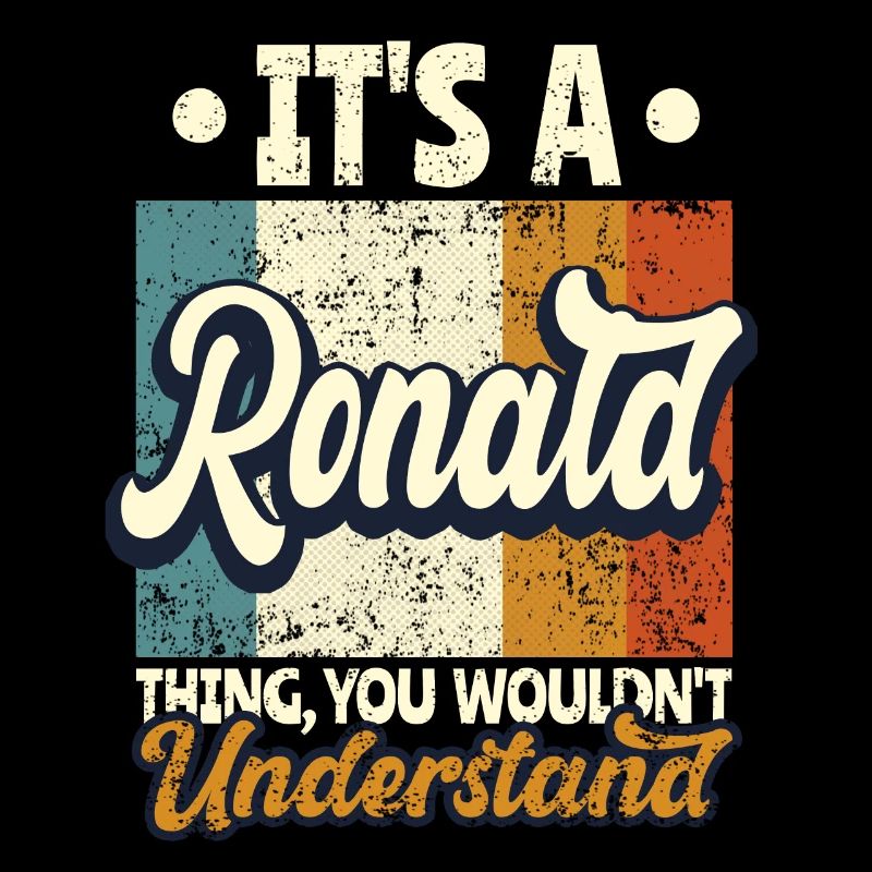 Name Ronald Geschenk Geburtstag Spruch
