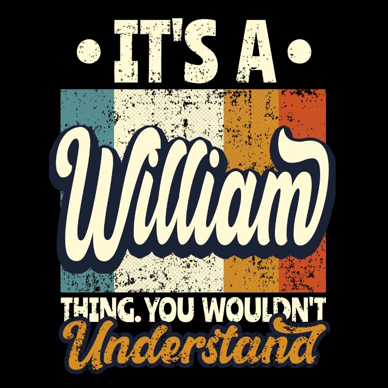 Name William Geschenk Geburtstag Spruch