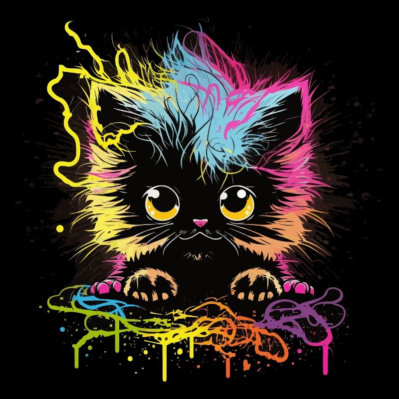 Colorful Cat