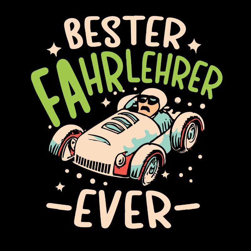 Fahrlehrer Geschenk Fahrschule Lehrer Spruch