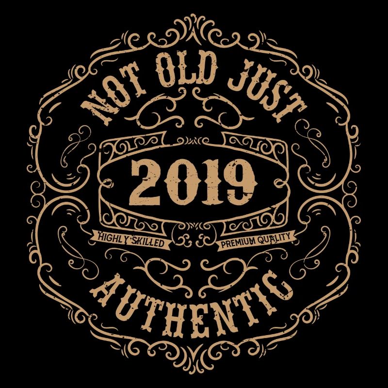 2019 Classic 2019 Retro 2019 Geburtstagsgeschenk