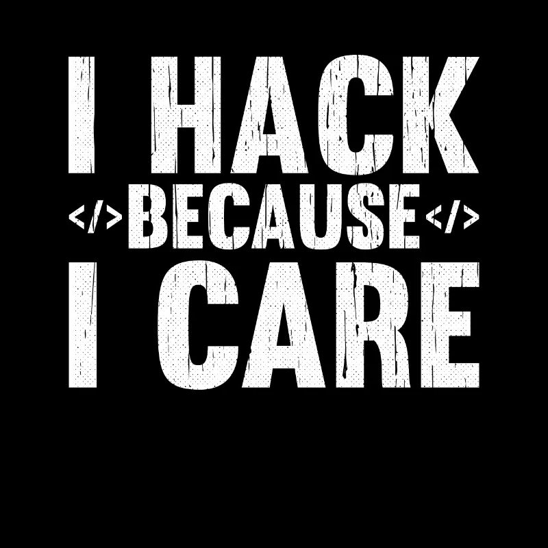 Hacker Hacking Code Computer admin Spruch Geschenk