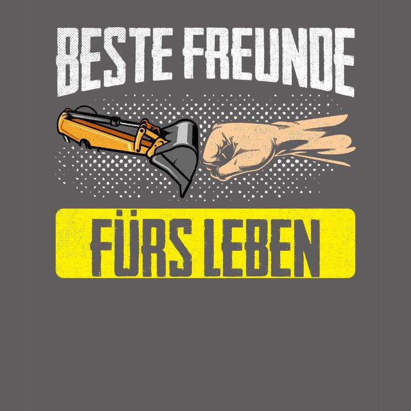 Beste Freunde Baggerfahrer Baggern Bagger Geschenk