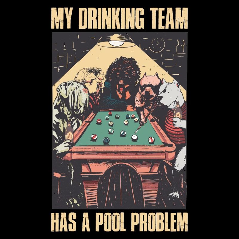 Pool Problem Billard Geschenk