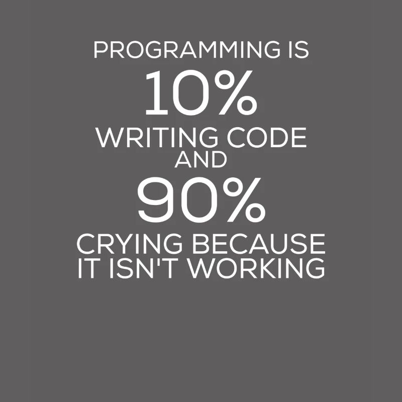 Funny saying programming programming