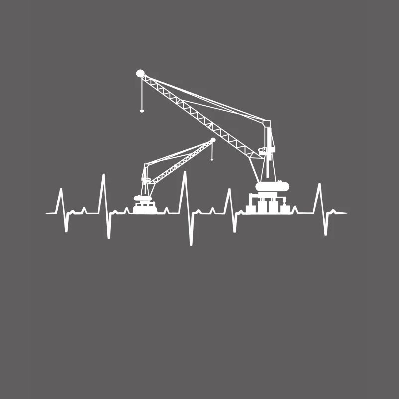 Crane cranes crane operator construction site excavator gift