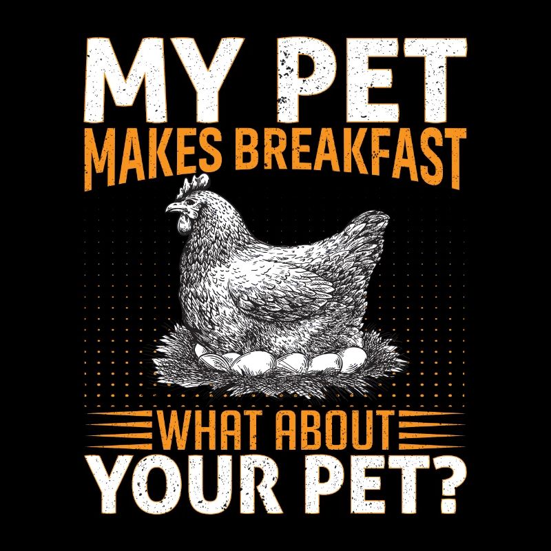My Pet Makes Breakfast Lustiger Spruch
