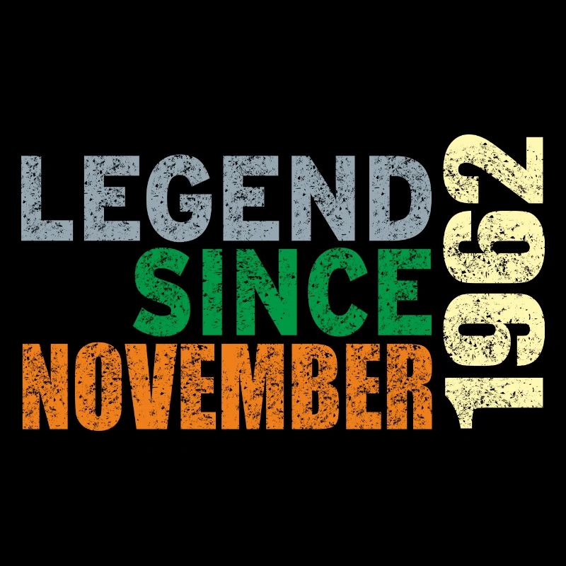 Geburtstag Legend since November 1962