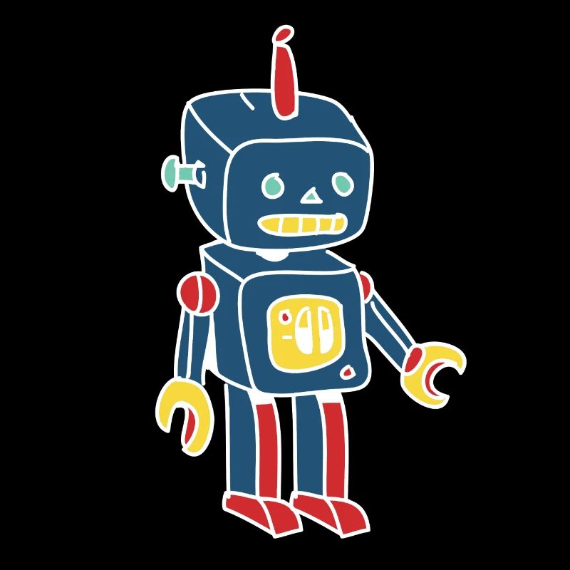 Bunter Roboter