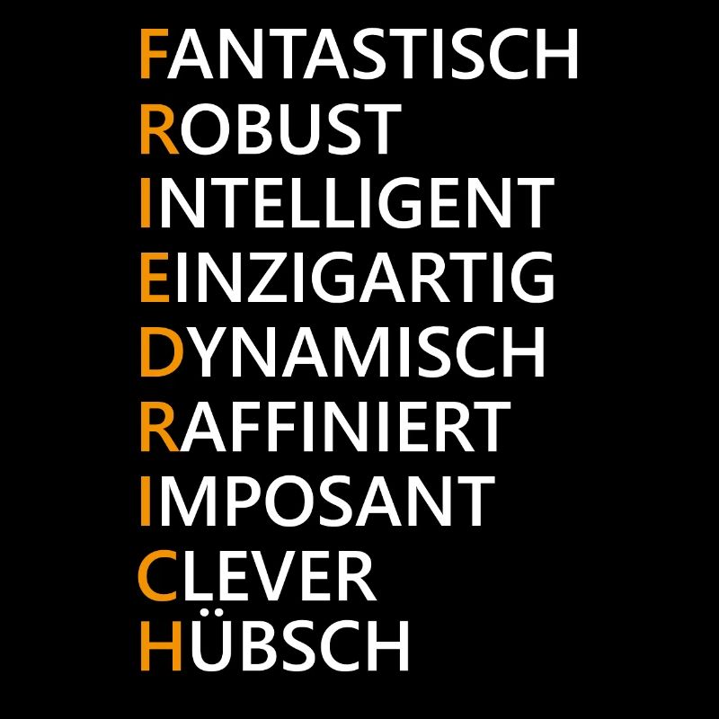 Friedrich Name Geschenk