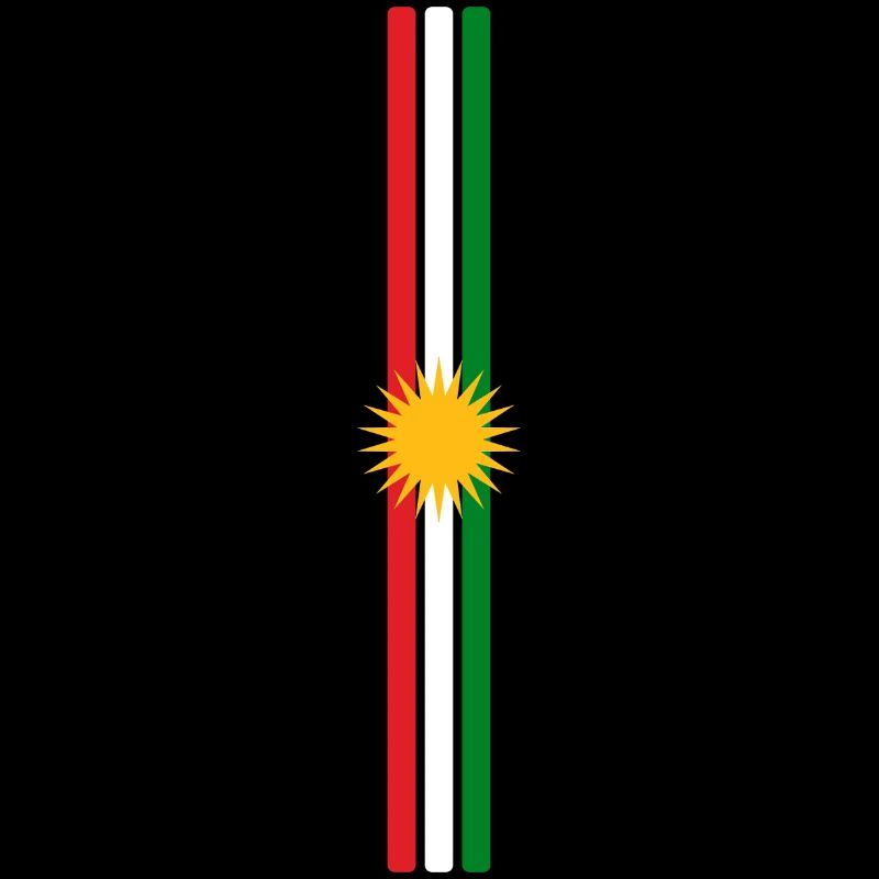 Kurdistan Flagge Bakur Bashur Rojava Rojhlt Newroz