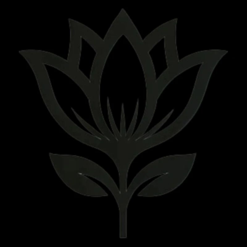 Fleur minimaliste