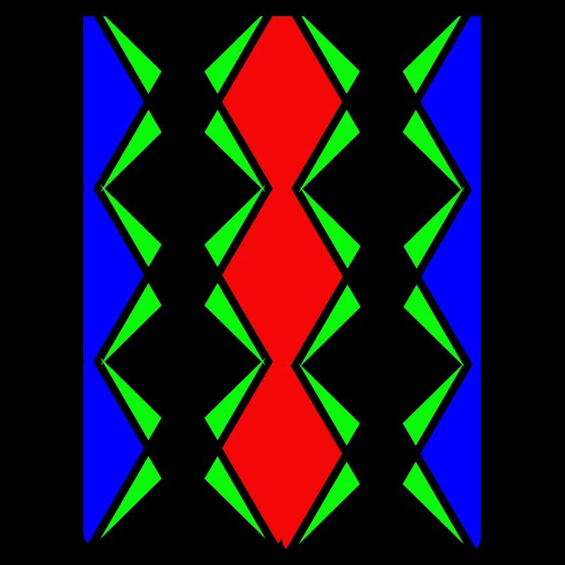 Mehrfarbiges, einzigartiges Design