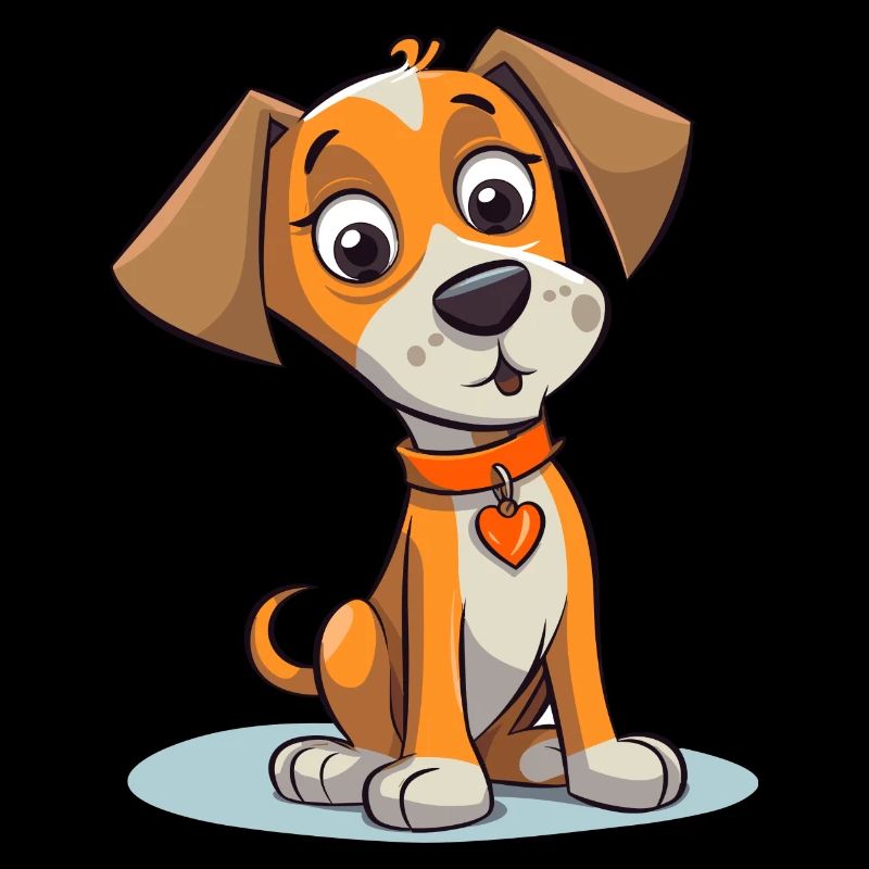 Conception de chien mignon pour les propriétaires de chiens