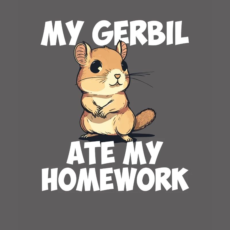 Gerbille a mangé mes devoirs, gerbille