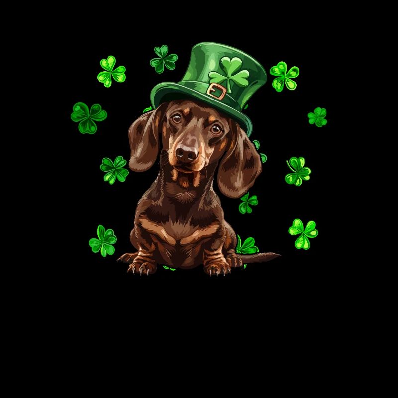 Teckel St Patrick’s Day Shamrock