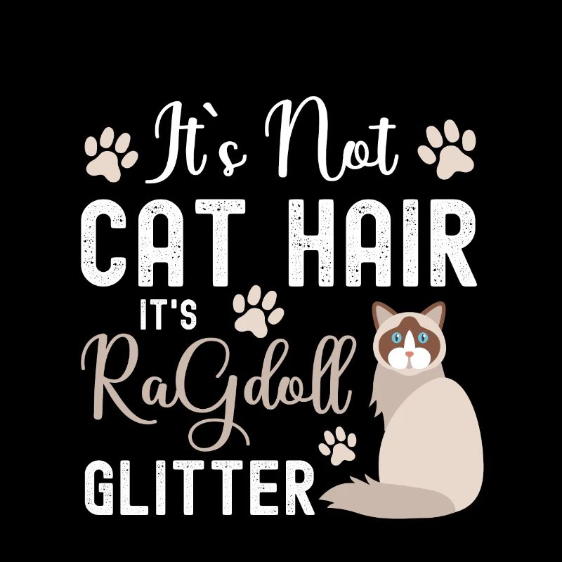 Ce n’est pas des poils de chat, c’est des paillettes ragdoll
