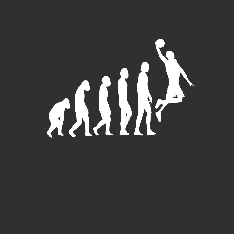 Basketball Evolution Dunking Retro