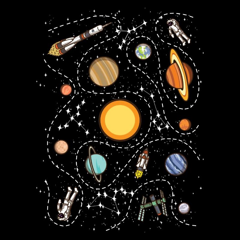 Passionné de planète spatiale