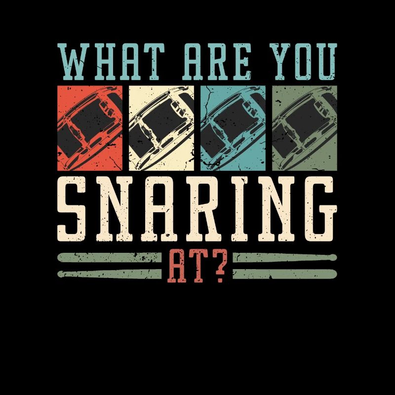 Caisse claire Qu’est-ce que tu colles Instrument rétro