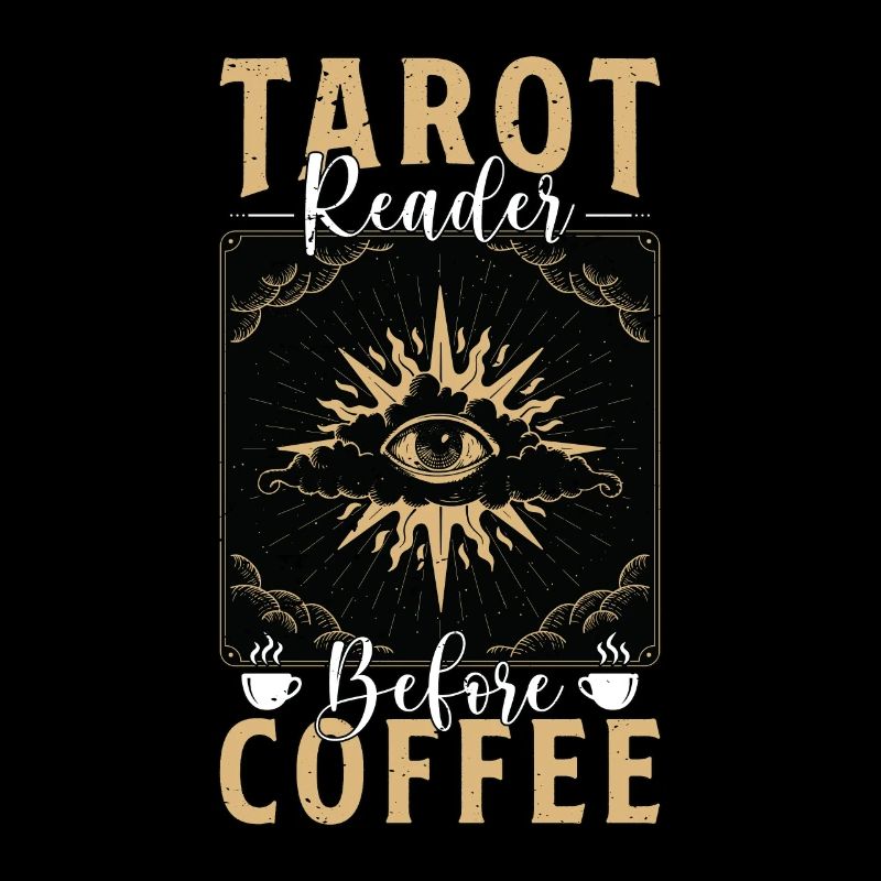 Tarot Reader Before Fortune Telling Coffee Lover